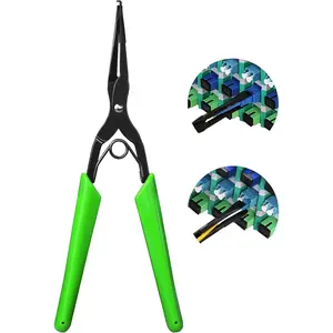 Optical Fiber Pliers - Flange Fiber Optic Connector Tool for SC and LC Connectors in High Density Patch Panels
