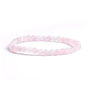 Cherry Tree Collection | Stretch Bracelet | 4mm Beads (Rose Quartz)