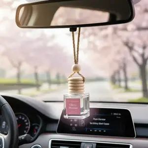 Car Air Freshener, 1 Count Hanging Car Diffuser, Car Interior Diffusers, Car Fragrance, Car Aroma Diffuser, Car Interior Accessories for Car, Home, Office, Car Decoration