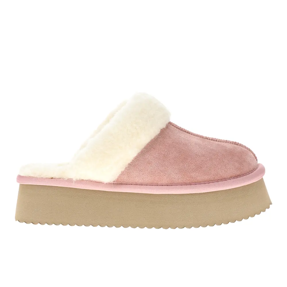 Corkys Womens Cuddle Up Scuff Casual Slippers Casual - Pink
