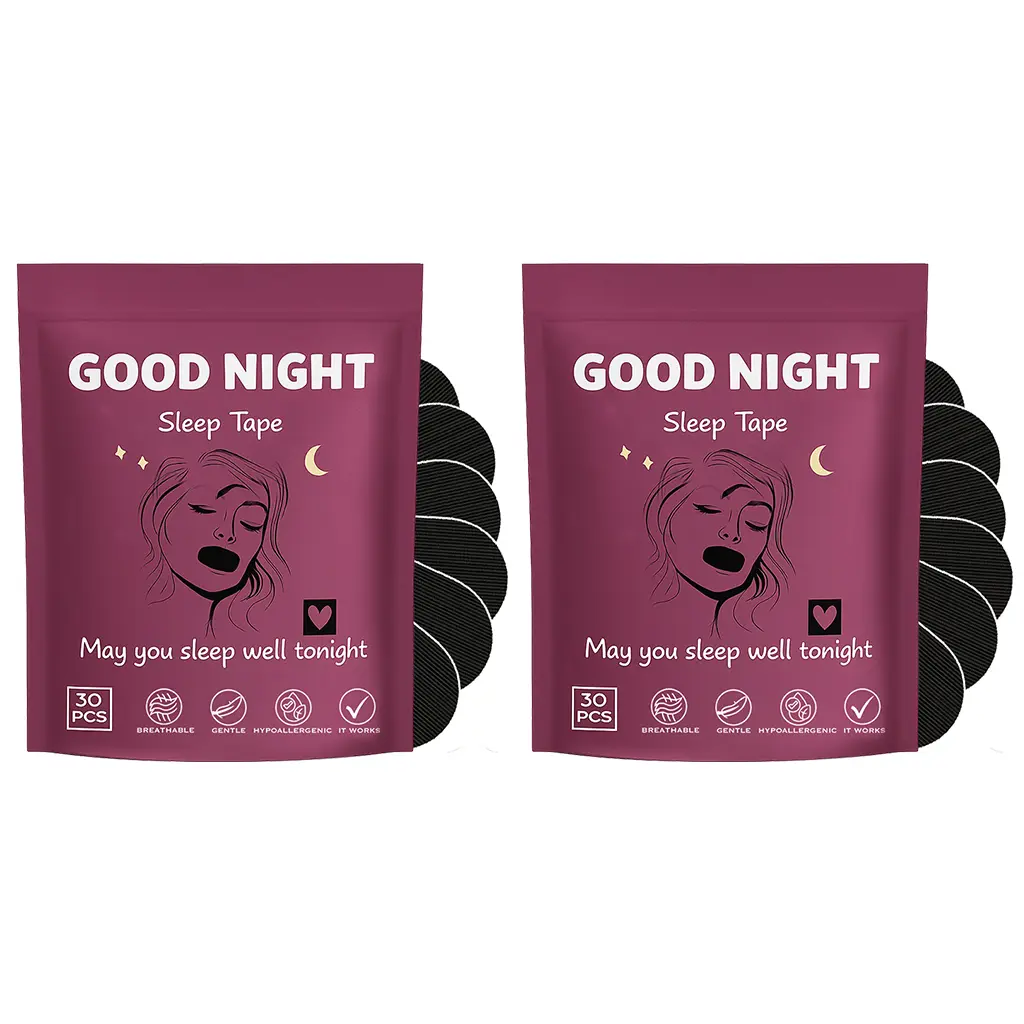 Mouth Tape,60 Supply,Reduces Snoring,Strong Adhesive,Super Breathable,Comfort,Easy to Remove,Sport Accessories for Better Sleep,lmprove Breathing,Reduce DryMouth,Sleep Strip,Hypoallergenic,Tape for Skin