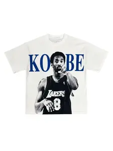 Summer New Basketball Star T-shirt Fashionable Hip Hop Y2K Street Harajuku Style Men's and Women's Short Sleeve Round Neck Printed T-shirt Soft Skin friendly