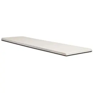 SR Smith  6 ft. Fiberglass Board with Hardware, Pewter Gray