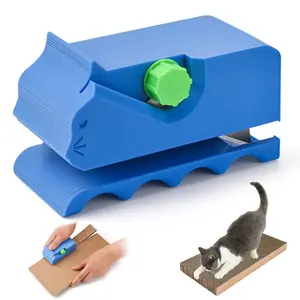 Handheld Cardboard Cutter for DIY Cat Scratchers - Creative Cardboard Cutting Tool for Recycling and Crafting Fun Cat Toys