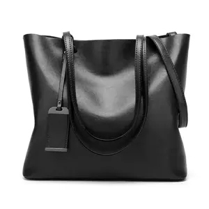 VISTA ZONE Leather Tote Bag for Women - Large Shoulder Handbag with Long Strap Stylish & Durable Purse for Everyday Use