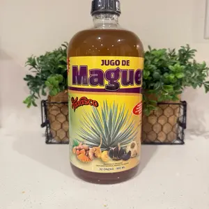 Maguey con Maguey AZUL, cúrcuma, ajo negro, mucle antioxidants 32 oz