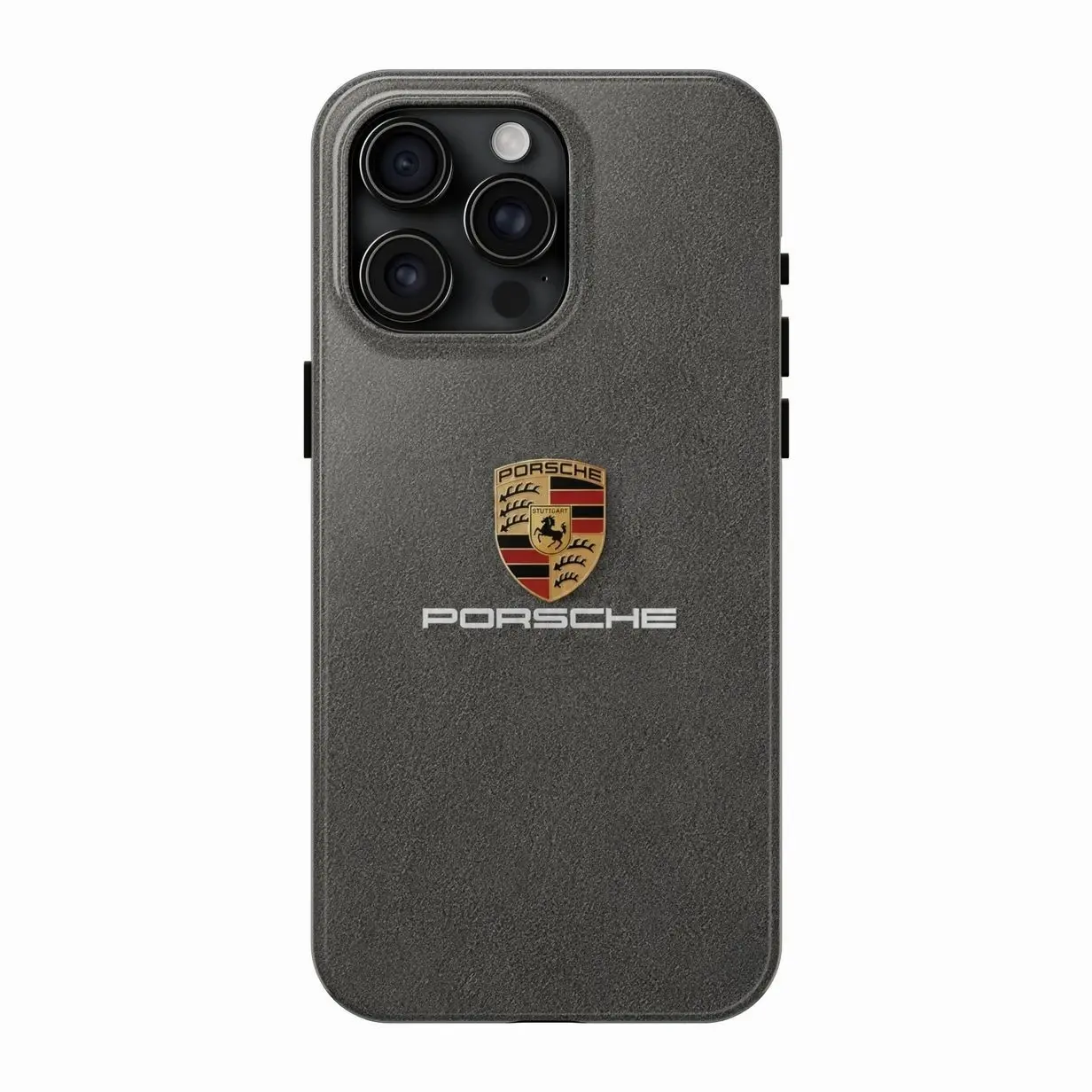 Suede All-inclusive Phone Case For Porsche Emblems for iPhone 17 16 15 13 14 11 12Pro Max 12Mini 7 8 XR X XS 16Plus 15Pro MAX Shell U 8