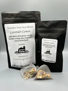 Lavender Lemon Tea - Herbal Beverage with Lavender and Lemon Flavor