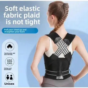 Unisex Posture Corrector for Men & Women - Invisible Back Brace Shoulder Support with Adjustable Straps, Relieve Neck Pain, Improve Sitting & Standing Alignment, Comfortable for Office, Driving, Daily Use zeal  optics vent hard hat back  visor breathable