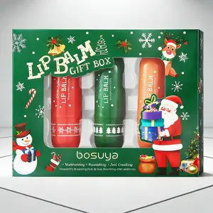 Seasonal clearance Lipstick for Men and Women Lip Care Gift Box Pack of 3 Perfect Holiday Present for Him and Her lip plumper lip plumper moisture me moisturize me lip gloss lip plumper gloss lip products blackfriday festival gift  Gloss Lipgloss Makeup