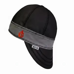 NEXFR FR Welding Caps for Men & Women, 8 Panel Welder's Cap, Duck Canvas Deep Crown Design for Safety & Protection