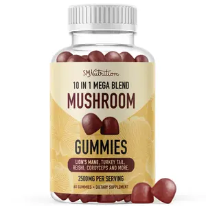 Mushroom Gummies 10-in-1 Blend - 60 Gummies Healthcare Dietary