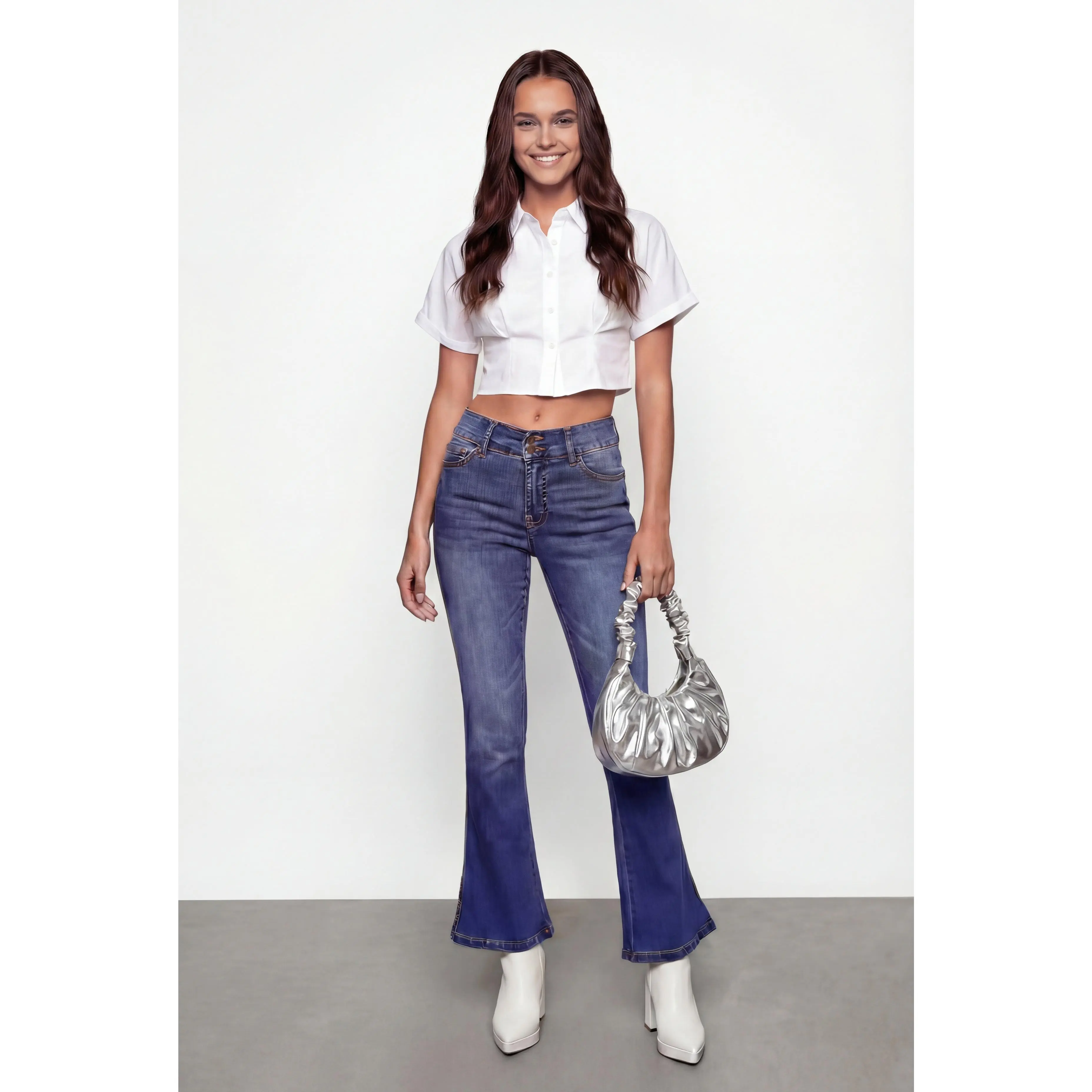 Elise Flared Leg Carpenter Jeans