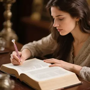 Stretchable Diamond Pen, Creative Crystal Rhinestone Ballpoint Pen, Rose Gold Metal Sparkling Large Drill Tip, Wedding Gift Office Signature