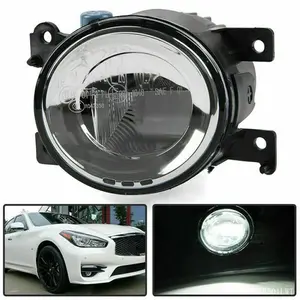 Fit For Driver Side Bumper LED Fog Light Lamp For 15-17 Infiniti Q50 QX60 QX80