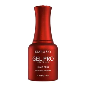Kiara Sky Gel Pro - Flying Sparks HEMA-Free + TPO Free Nail Gel Polish | Intense Pigmentation, Long-Lasting Wear | Finish: Cream 15ml