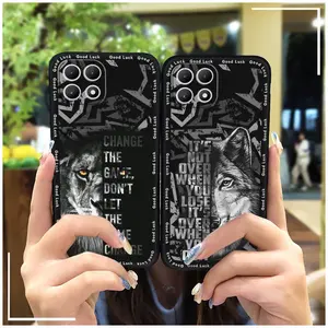 Shockproof Full wrap Phone Case For TCL T-Mobile-Revvl7 Fashion Design Durable Graffiti Cover Dirt-resistant Silicone Cartoon Cute Phone Protector Anti-dust Back Cover Mobile Case
