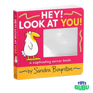 Hey! Look At You! Interactive Board Book for Babies – Sandra Boynton Baby Milestone Book