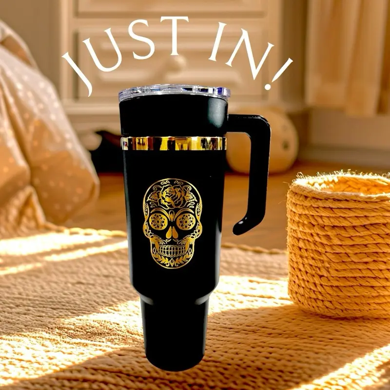 Sugar Skull 40oz Tumbler Drinkware