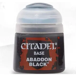 Citadel Paint: Base - Abaddon Black