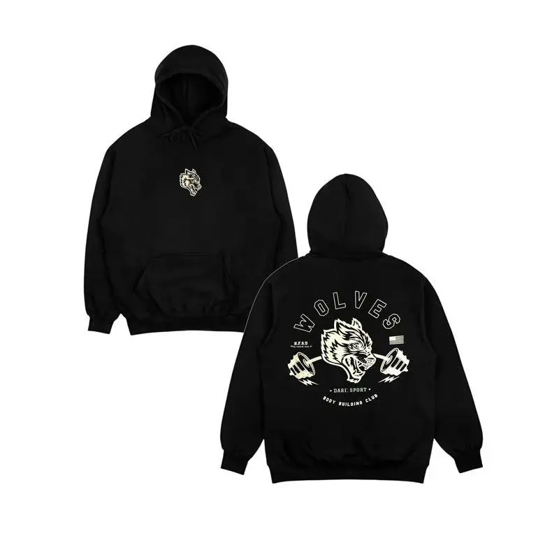 Men's Gym Hoodie Darc Sport Wolves Premium Fit – High Performance