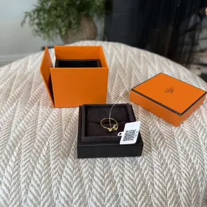 Pre-owned HERMÈS Metal Bag Accessories Kelly Ring (Small Model)
