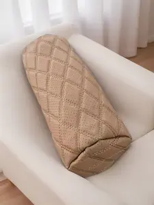 Car headrest, pain relief, long-length back and neck support pillow, side-lying travel headrest, cylindrical driver's pillow, memory foam - black, brown, khaki - automotive enthusiast automotive accessories Full Set Seat Covers for Trucks Steering Wheel