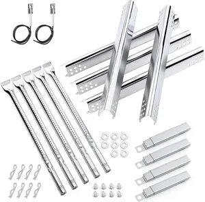 Uniflasy Grill Replacement Parts for Charbroil Performance 5 Burner 463347519, Char-broil 463347518 463243518 463275517 463373019, 463243519. for Charbroil 4 Burner 463342119