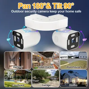 8MP Dual Lens PTZ Security Camera