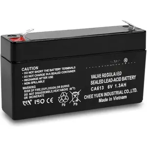 6V 1.3Ah Replacement  Compatible with GE Interlogix 60-914 GE Simon 3 & GE XT Panel