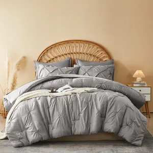 5-PC/7-PCS Comforter Set -  Queen Bed in a Bag with Comforters, Sheets, Pillowcases Queen King Full Twin