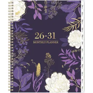 Monthly Planner 2026-2031 - 5 Year Planner/Calendar 2026-2031, 11" x 9", 2026 Calendar Planner, Jul 2026 - Jun 2031, Tabs,  Pocket, Holidays, -Wire Binding