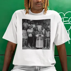 Pope From Oblock T-Shirt, First American Pope, Pope Back to Da Hood, Unisex Retro Vintage, Fashion Cotton, Full Colors, Full Sizes, For Men, For Women