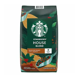 Starbucks House Blend, Hot or Iced Coffee, Medium Roast Whole Bean Coffee, 40 oz.