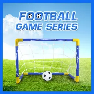 Outdoor Toy Ball Soccer, Kids Sports Easy-to-Remove Soccer Goal Set With Portable Removable Gate - Perfect For Indoor/Outdoor Games, Parent-Child Interactive Toys, Birthday And Holiday Gifts
