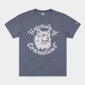 UConn Retro Husky Logo Vintage Heavyweight Tee, Sweater, Hoodie