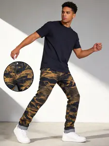 Men'S Casual Versatile Street-Style Jeans in a Slim Fit with a Straight Tube Design, Inspired by Motorcycle Fashion, Available in European And American Styles-0011 old navy selvedge denim baggy jeans for men skinny jeans baggy jeans for men