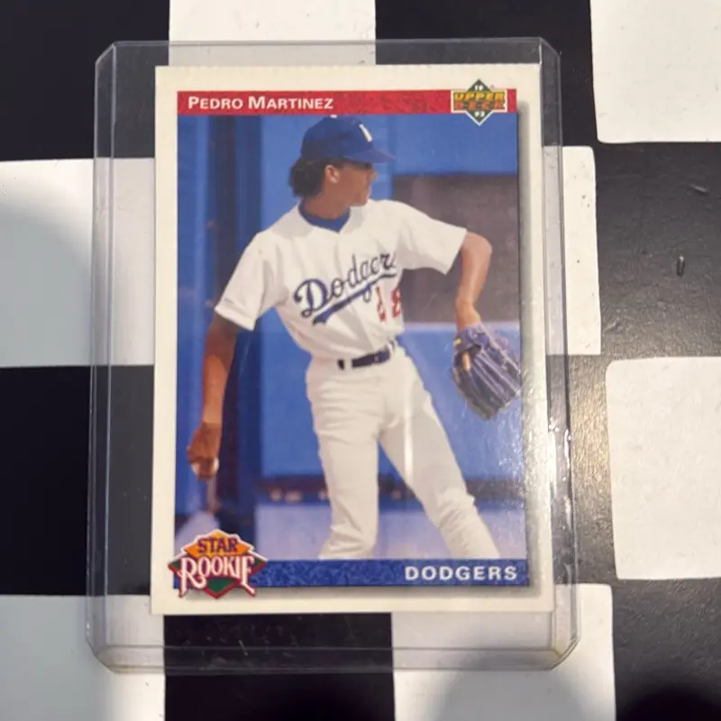 Pedro Martinez rookie card , Collectible Trading Cards, Authentic Collectible Cards