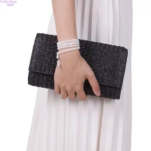 2026 Summer New Vacation Style Straw Woven Clutch for Women, Mini Square Crossbody & Shoulder Bag, Handmade Breathable Beach Purse, Lightweight Versatile Design Perfect for Vacation, Beach Trips, Travel, Shopping, Dating & Daily Summer Outfits