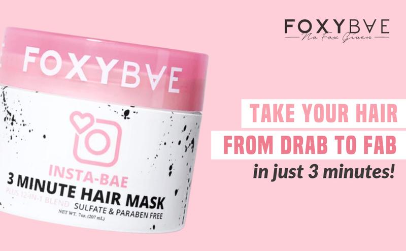 FoxyBae Insta-Bae 3-Minute Hair Mask with Biotin & Argan Oil – Hydrate, Strengthen & Repair Dry or Damaged Hair – Deep Conditioning, Moisturizing & Nourishing Haircare Treatment for Soft, Silky Results (Pink) FoxyBae Insta-Bae 3-Minute Hair Mask with Biotin & Argan Oil – Hydrate, Strengthen & Repair Dry or Damaged Hair – Deep Conditioning, Moisturizing & Nourishing Haircare Treatment for Soft, Silky Results (Pink)