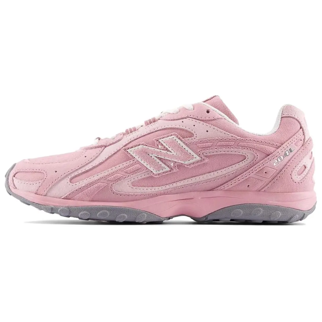 NEW BALANCE 204L Women's Retro Look Running Shoes in Pastel Pink, Casual Everyday Sneakers (Runs Small, Please Order Up), Everyday Shoes, 6.5-7Us