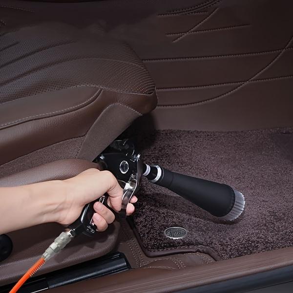 Adjustable Valve Tornado Car Cleaning Gun, High Pressure Air Blower Duster with Flow Control, Safe Leather & Crevice Deep Clean Tool for Pro Automotive Detailing