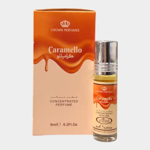 Caramello by Al-Rehab Perfume Oil Roll-On, 6 ml