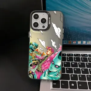 Anime JOJO Phone Case for iPhone 16 15 14 13 12 11 mini Pro Max X XR XSMAX 8 7 Plus with Anti-drop Frosted Back Cover
