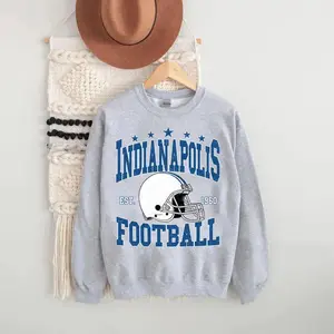 Indianapolis Football Sweatshirt Indianapolis Shirt Sunday Football Shirt Trendy Indianapolis Football Fan Shirt Indianapolis Game Day Shirt