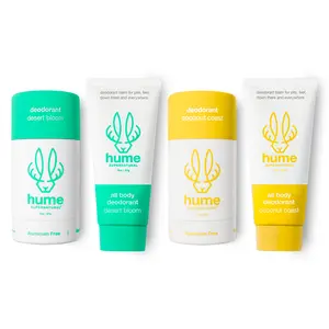 Mixed All Body Deo Quad - - Plant-Based Probiotic-Powered Deodorant, All Body Deodorant Best Selling Combo Pack