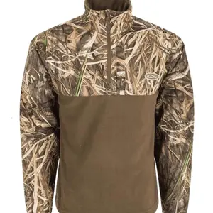Outdoor Camo Quarter Zip Top | Tactical Hunting Apparel