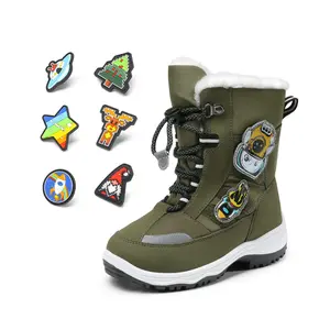 Dream Pairs Kids Interchangeable Non-Slip Snow Boots