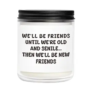 Best Friend Candle, Best Friend Christmas Birthday Gift for Woman, Friendship Candle, Gifts for Best Friends Women, Bestie Gift for Woman, Funny Candles, Scented Candle