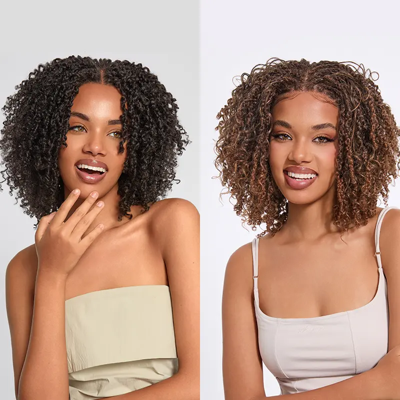 Frodio Veralux™ Fiber Micro Twist Curly Dreadlock Wig 11x4 HD Lace Front #summervibes#SohoChic Frodio Veralux™ Fiber Micro Twist Curly Dreadlock Wig 11x4 HD Lace Front #summervibes#SohoChic